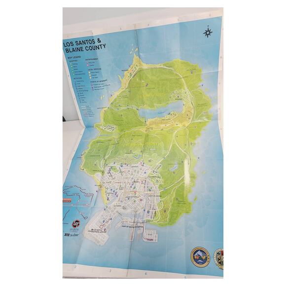 Grand Theft Auto V Five PlayStation 3 PS3 Video Game TESTED w/Booklet & Poster - Picture 7 of 8